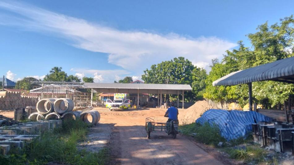 ออกเหตุรับผู้ป่วยตกนั่งร้าน หมู่ที่ 5 บ้านปากทวย 