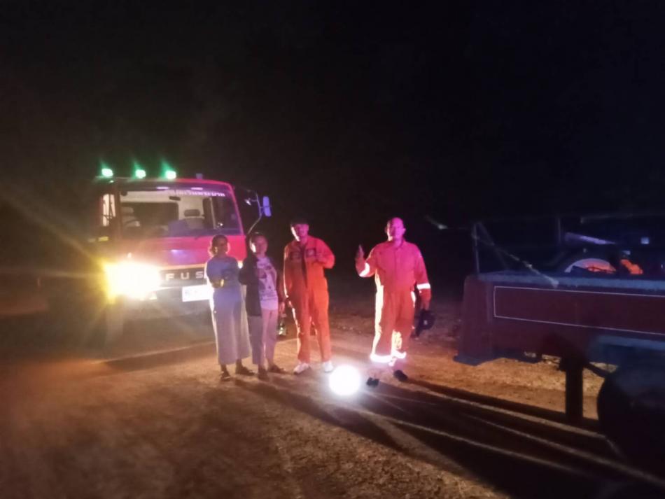 ดับไฟป่าม.3 บ้านนาโสกใต้