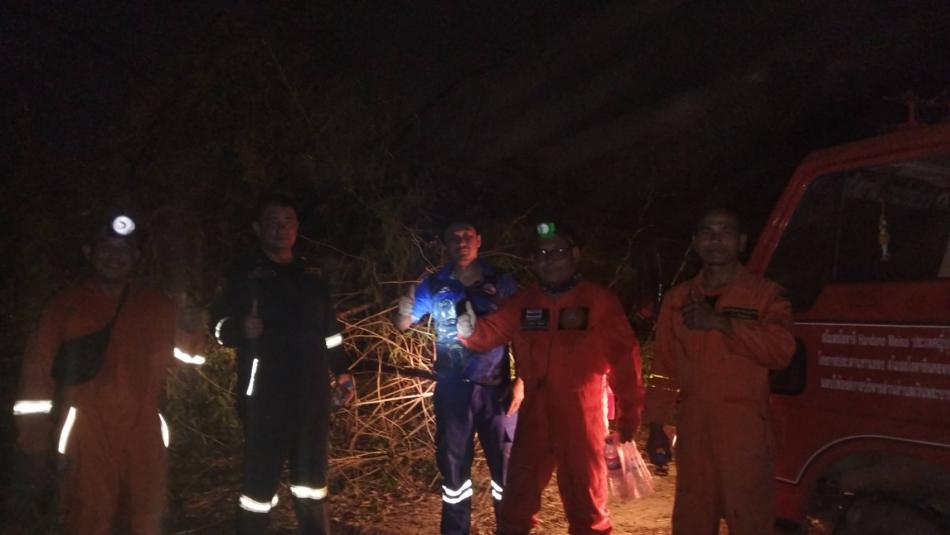 ดับไฟป่า หมู่ที่ 1 บ้านเวินพระบาท