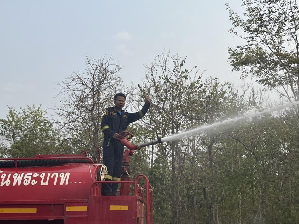 ดับไฟลามทุ่งหมู่ที่6 บ้านนาสีดา