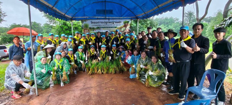 โครงการปลูกหญ้าแฝกตามแนวพระราชดำริ ประจำปี พ.ศ.2569 