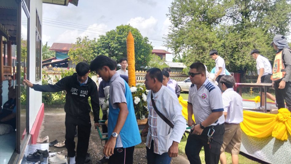 อำนวยความสะดวกจราจรงานแห่เทียนเข้าพรรษา ปี2569